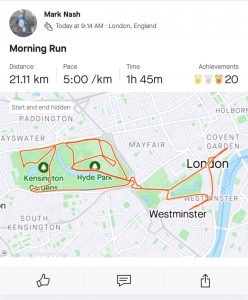 Strava Map Royal Parks